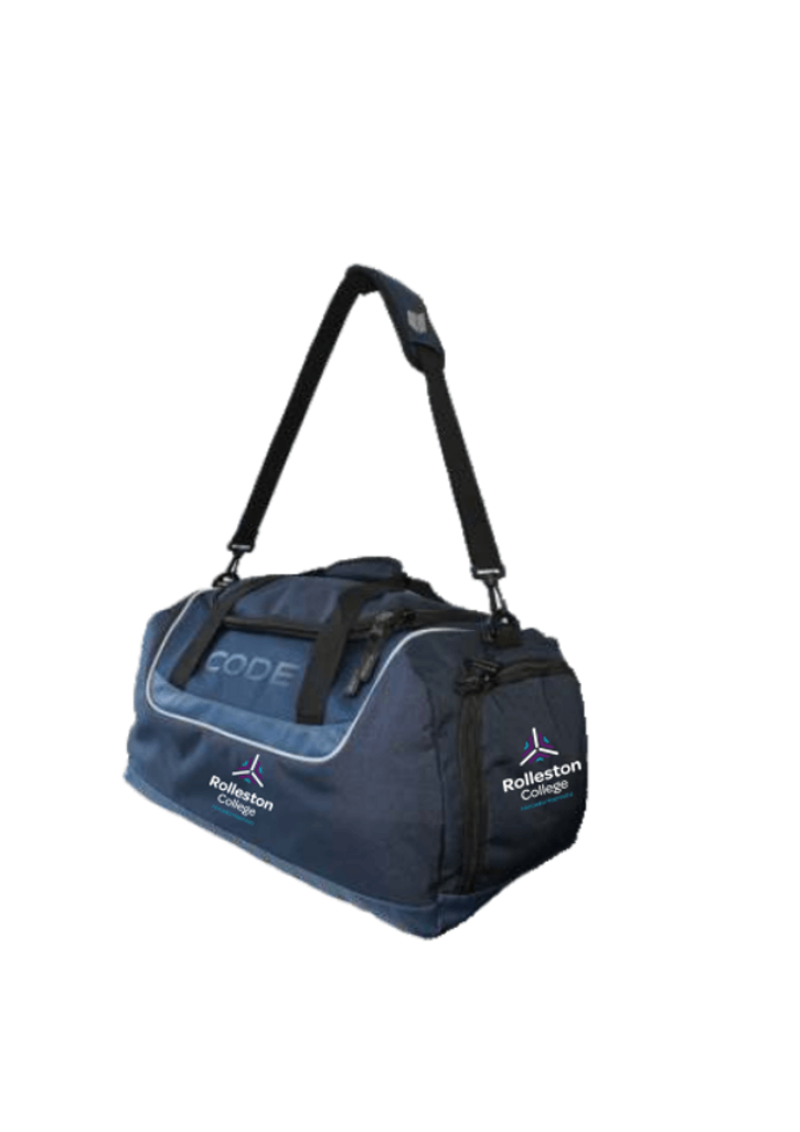 Rolleston College Sport Bag Navy 1SZ