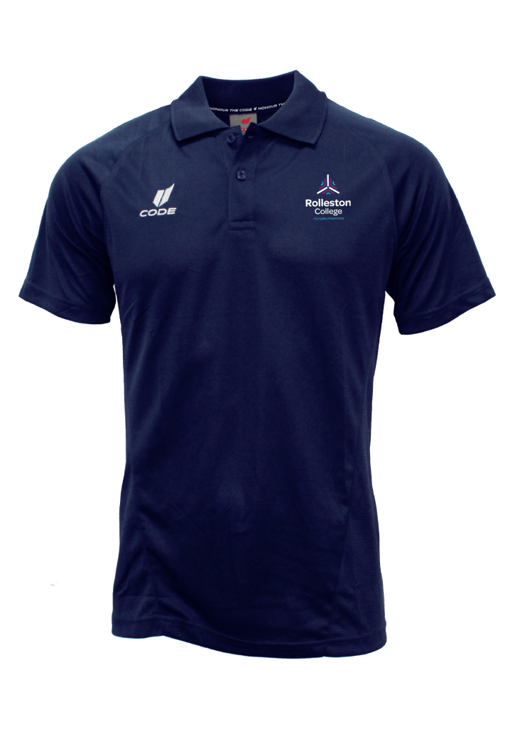 Rolleston College Team Polo Navy